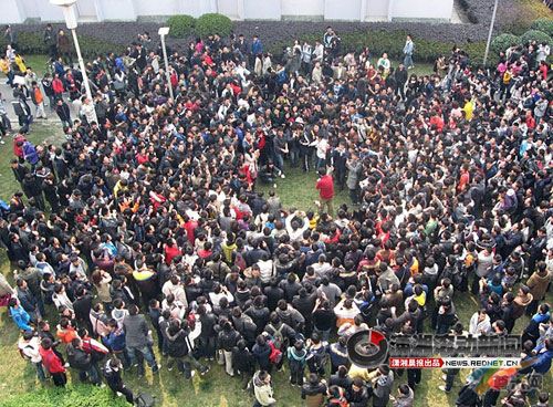 女大学生贴公告限时征男友引上千人围观(组图)