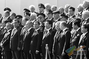 俄罗斯阅兵纪念卫国战争胜利65周年胡锦涛出席