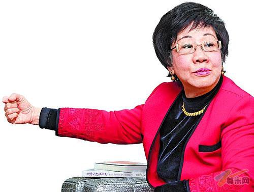 吕秀莲昨接受专访，宣布参选“总统”。