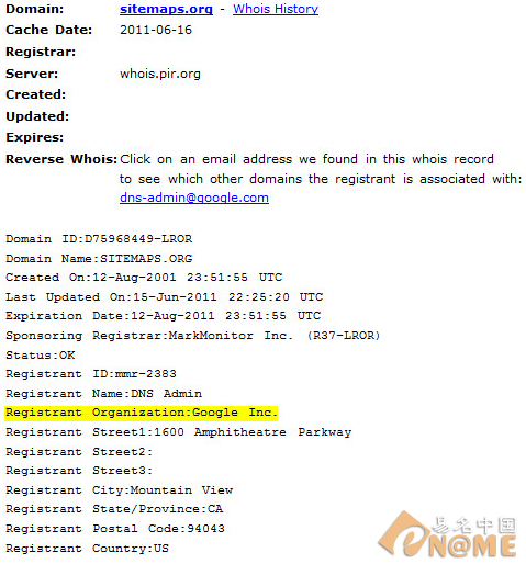 whois