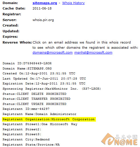 whois