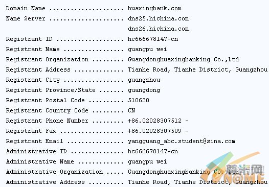 whois