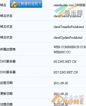 whois