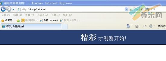 太古汇电商项目首页截图