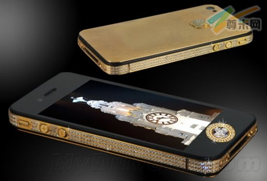最贵iPhone 4S售940万美金 够买一个半布加迪威航