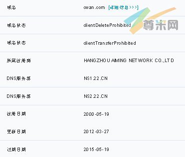 图：域名whois