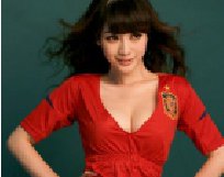 柳岩领衔 十大女星化身“欧洲杯”性感足球宝贝