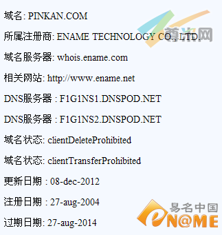 图：whois信息