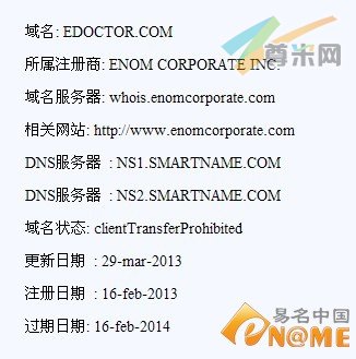 图：Whois信息