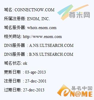 图：Whois信息