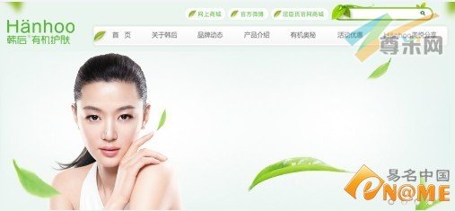 图：网站页面